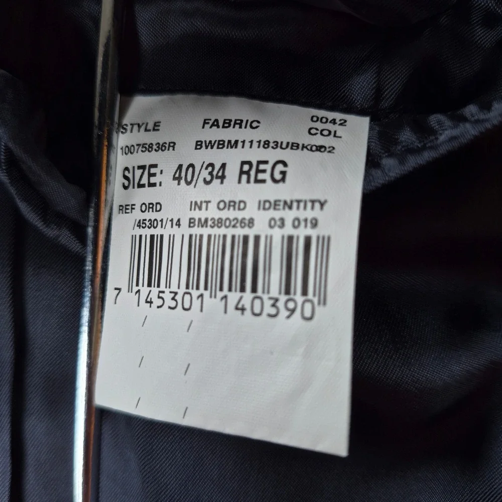 Brooks Brothers 1818 Regent Blazer Navy Wool Estrato Italy 40R 10075836R